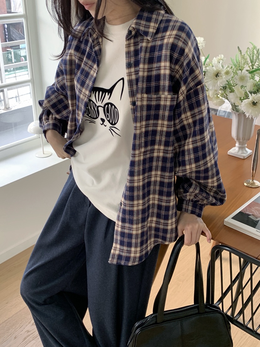 BOUND.A東大門㊣實拍女裝新品職業時尚真品推薦襯衫蕾絲衫BOUND.A襯衫/蕾絲衫