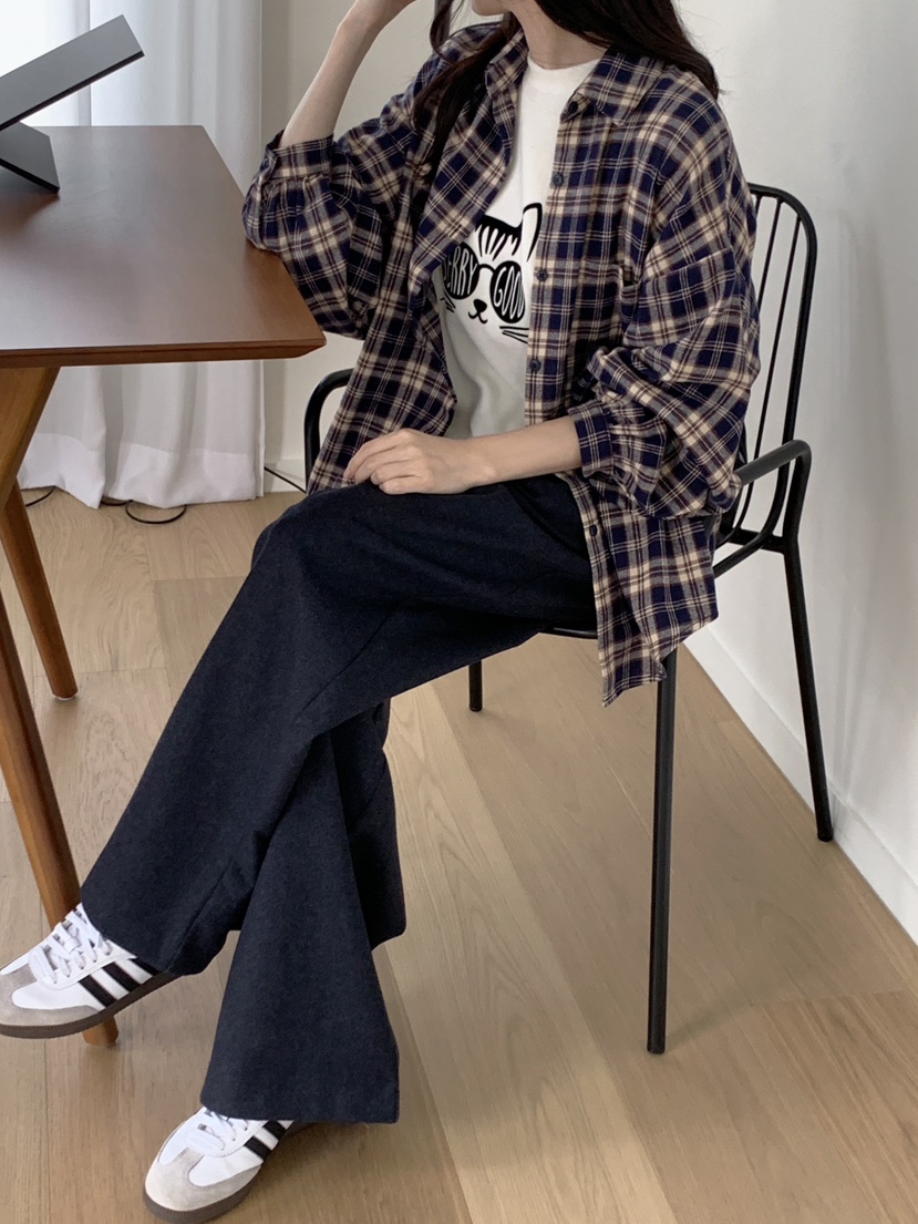 BOUND.A東大門㊣實拍女裝新品職業時尚真品推薦襯衫蕾絲衫BOUND.A襯衫/蕾絲衫