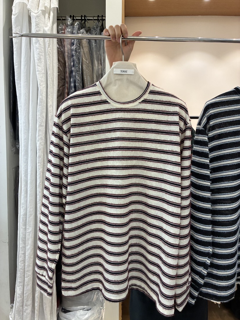 TORRE韓國代購㊣女裝新品真品25秋冬休閑人氣時尚職業長袖T恤TORRE長袖T恤圖色1