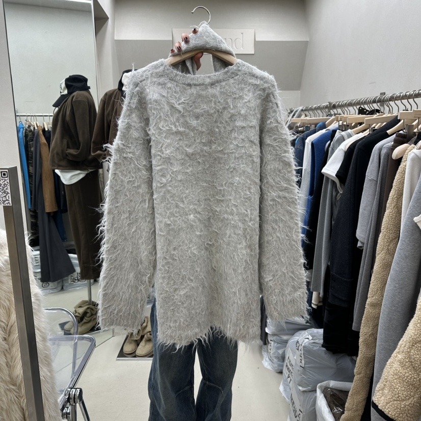 ASCEND東大門㊣代購女裝新品25秋冬真品毛衣羊駝毛含圍巾套裝ASCEND毛衣