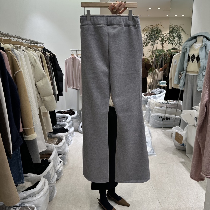 GRACIA韓國直郵㊣女裝新款職業25秋冬人氣推薦熱賣休閑褲貂皮GRACIA休閑褲