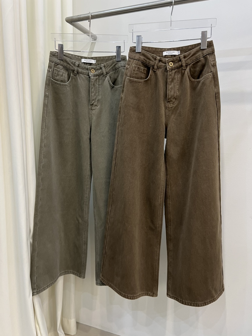 BILLION-L東大門㊣代購女裝新品推薦人氣25秋冬熱賣牛仔褲BILLION-L牛仔褲