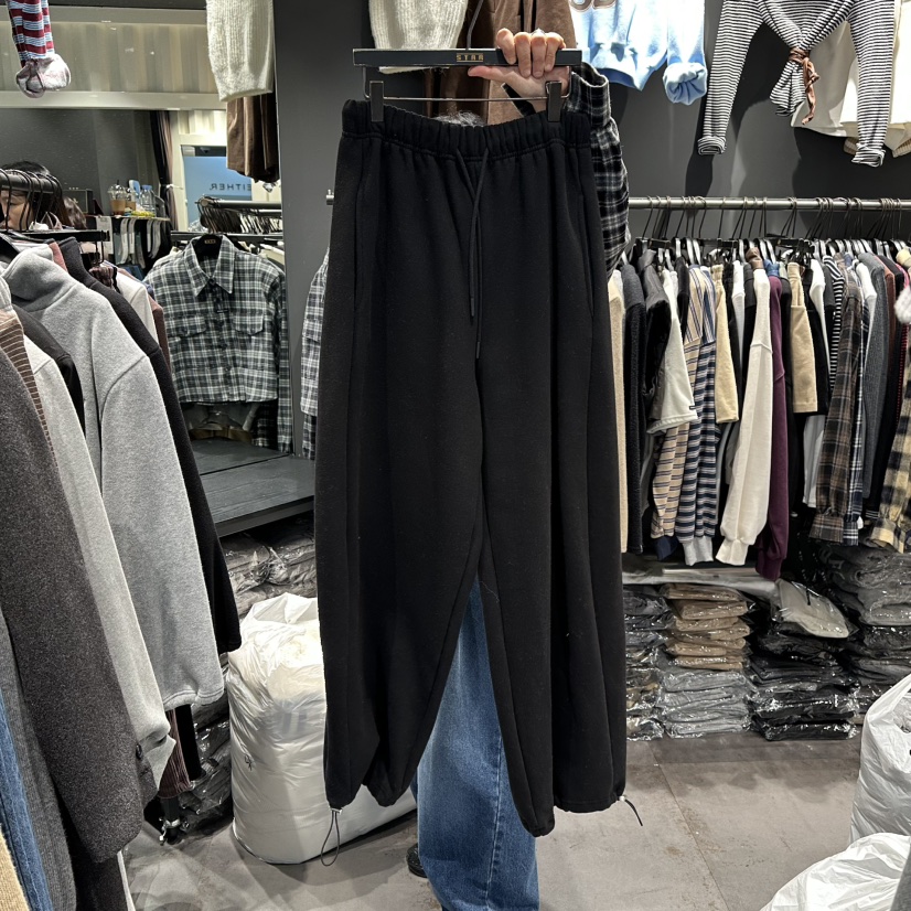 LONE STAR東大門㊣直郵女裝新款推薦熱賣人氣真品休閑褲加絨LONE STAR休閑褲圖色4