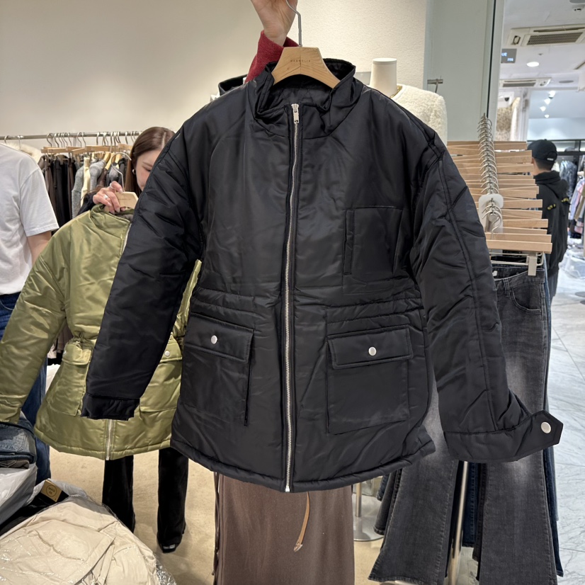 MAGNOLIA36-L東大門㊣實拍女裝新品推薦時尚人氣休閑短款棉服MAGNOLIA36-L短款棉服圖色2