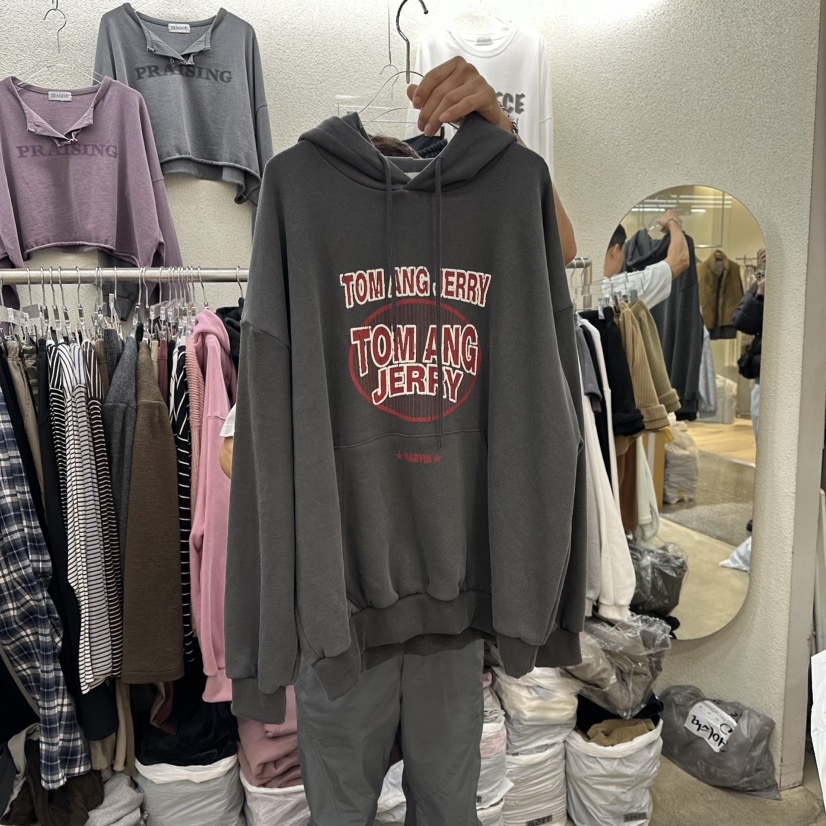 MAGOT東大門㊣代購女士新品時尚真品25秋冬休閑熱賣衛衣加絨IIIΛGOT/MAGOT衛衣圖色2