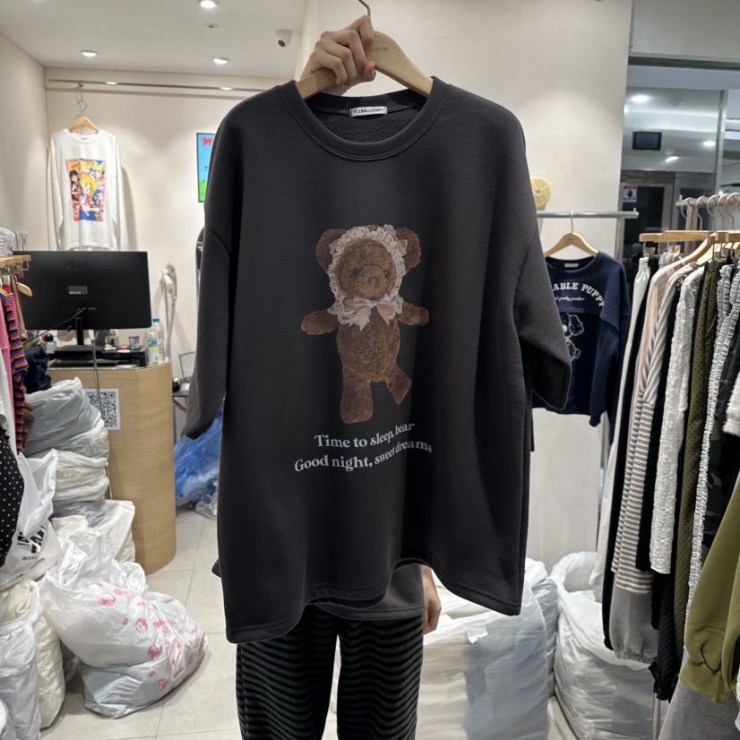 J.BALLOON東大門㊣代購女士新款休閑熱賣25秋冬職業人氣T恤J.BALLOONT恤圖色2