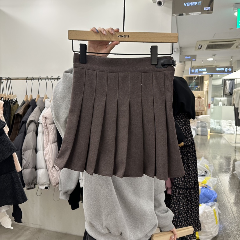 VENEFIT韓國直郵㊣女士新款推薦真品熱賣25秋冬時尚職業裙褲VENEFIT/JENNIE裙褲圖色1