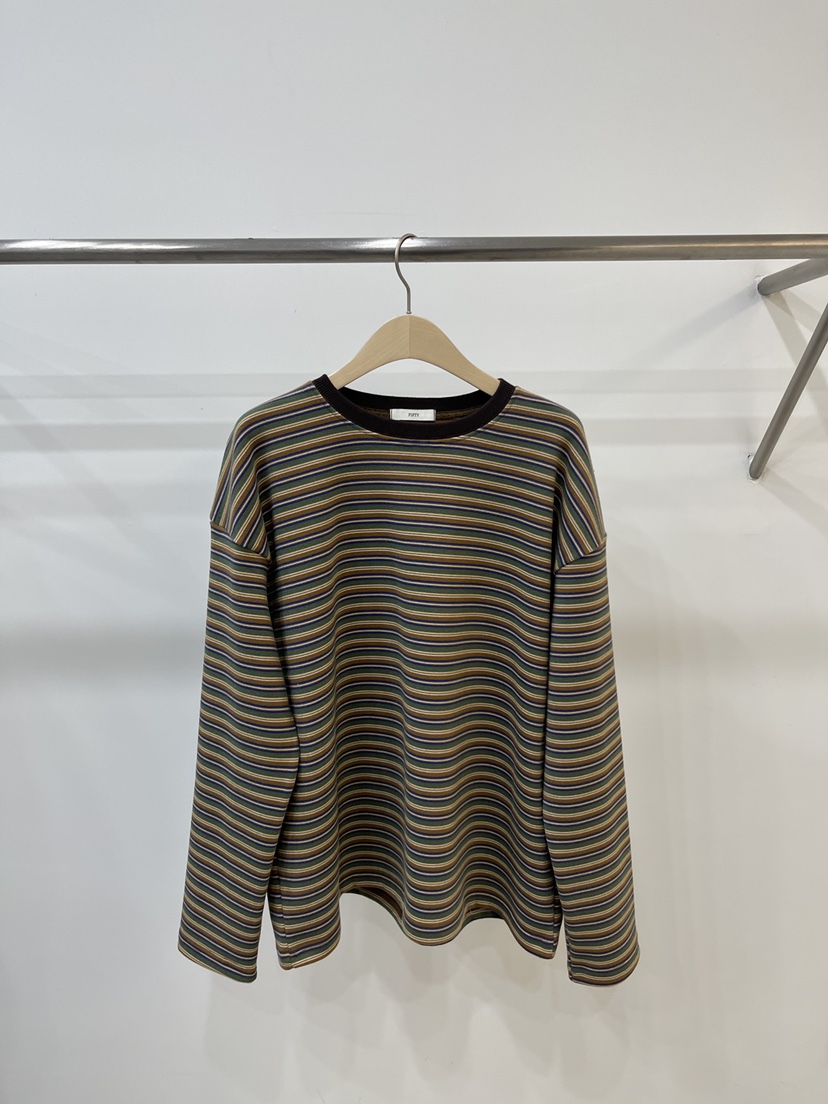 FIFTY東大門㊣代購女裝新款人氣休閑職業25秋冬真品長袖T恤FIFTY長袖T恤圖色1