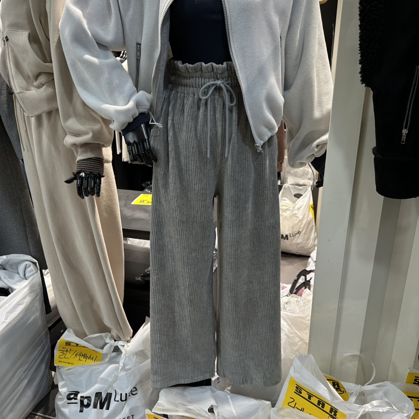 LONE STAR東大門㊣實拍女裝新款熱賣職業休閑推薦時尚休閑褲LONE STAR休閑褲圖色1