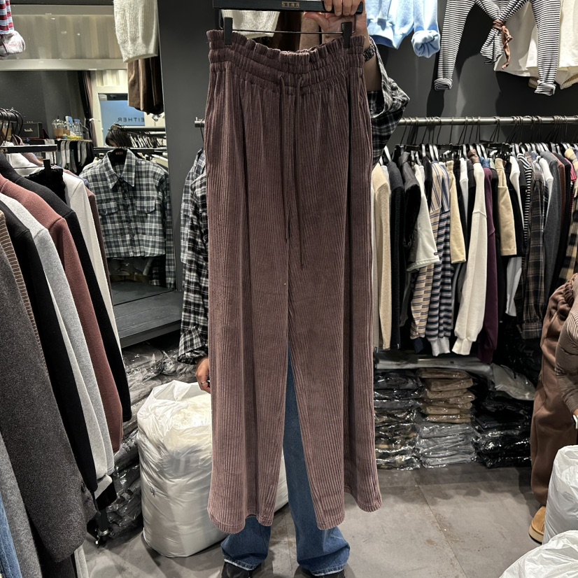 LONE STAR東大門㊣實拍女裝新款熱賣職業休閑推薦時尚休閑褲LONE STAR休閑褲圖色2