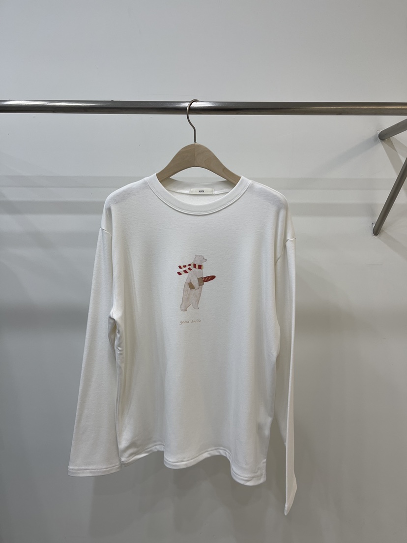 FIFTY東大門㊣直郵女裝新款25秋冬真品時尚人氣熱賣長袖T恤FIFTY長袖T恤圖色1