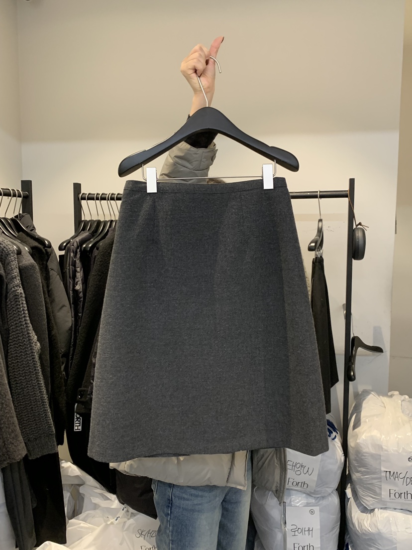 FORTH韓國代購㊣女裝新款推薦職業真品休閑25秋冬半身裙中短裙FORTH半身裙/中短裙