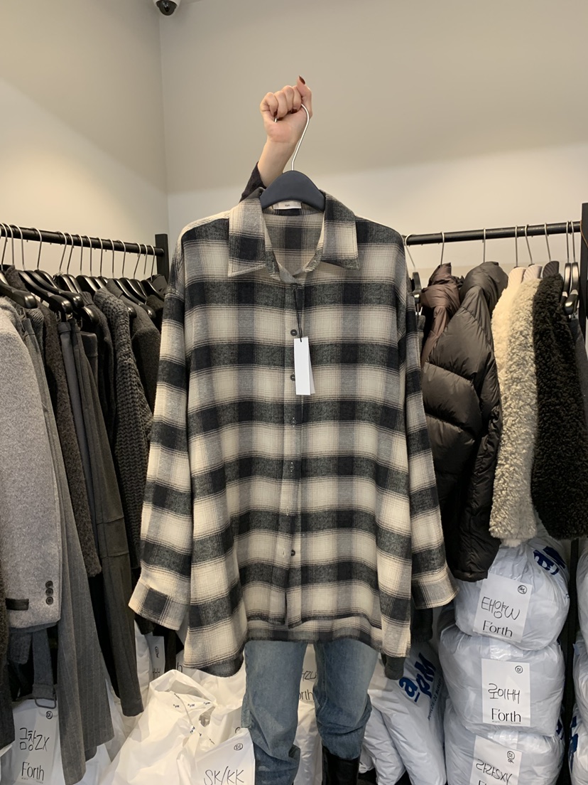 FORTH東大門㊣實拍女士新款休閑25秋冬熱賣時尚職業襯衫蕾絲衫FORTH襯衫/蕾絲衫圖色2