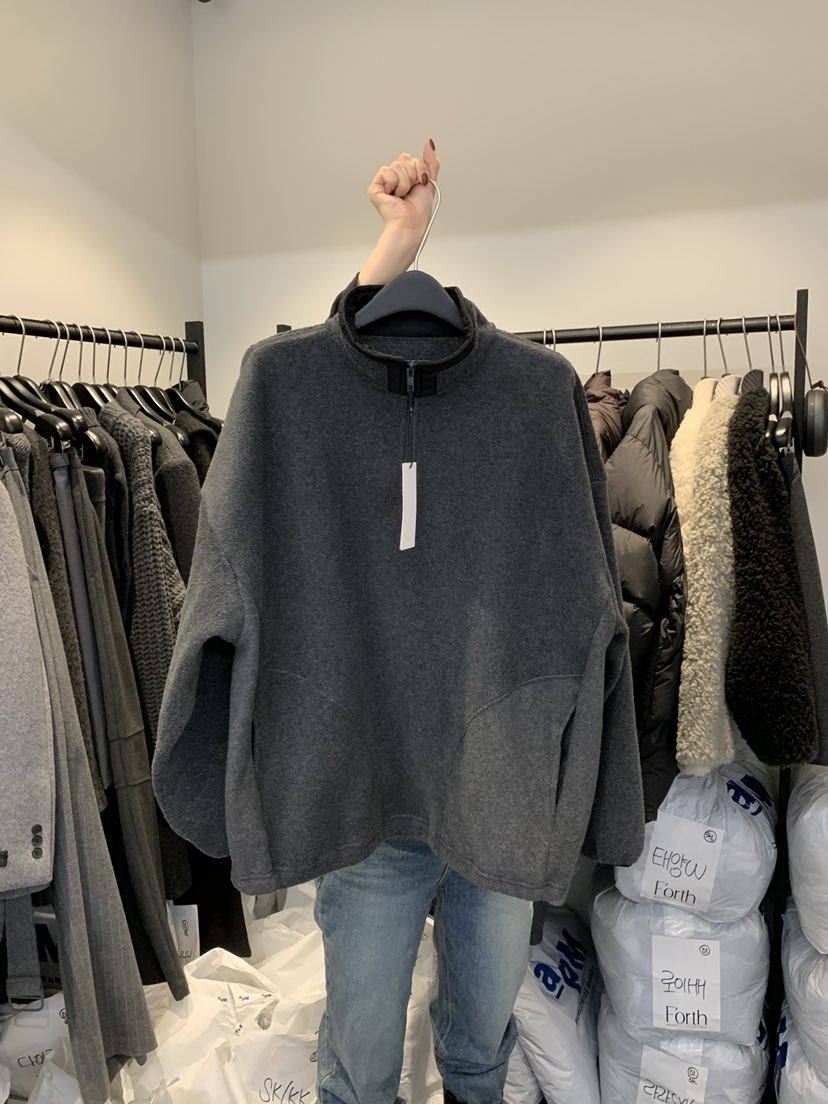 FORTH韓國代購㊣女裝新款推薦25秋冬熱賣時尚真品休閑人氣衛衣FORTH衛衣圖色2