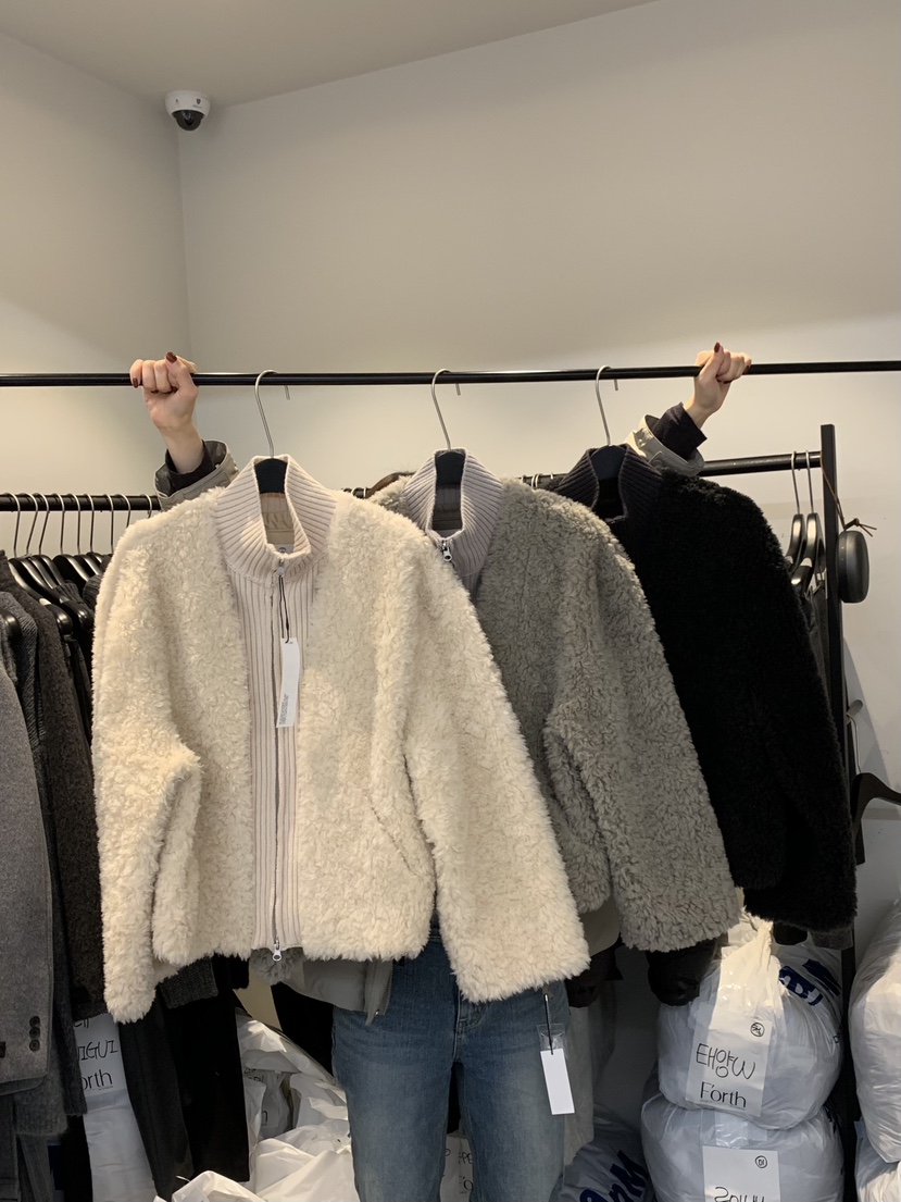 FORTH韓國直郵㊣女士新款25秋冬真品休閑職業時尚人氣短款大衣FORTH短款大衣