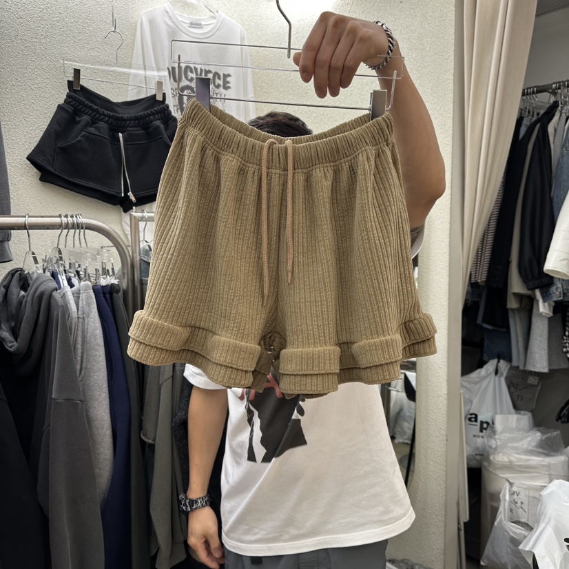 MAGOT東大門㊣實拍女士新款真品25秋冬休閑人氣熱賣推薦短褲IIIΛGOT/MAGOT短褲圖色1