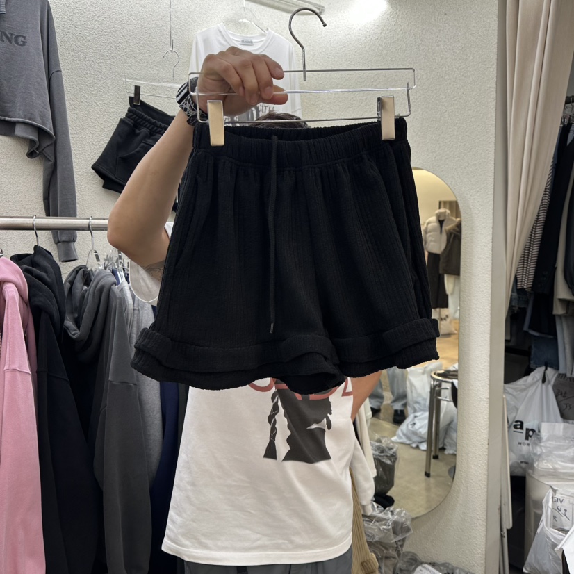 MAGOT東大門㊣實拍女士新款真品25秋冬休閑人氣熱賣推薦短褲IIIΛGOT/MAGOT短褲圖色3