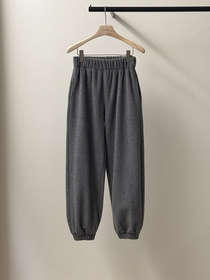 LONG PEAK韓國代購㊣女士新款真品職業時尚熱賣休閑褲抓絨LONG PEAK休閑褲圖色2