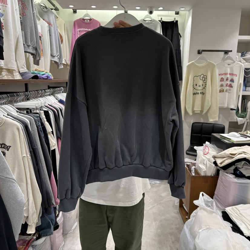 EVE東大門㊣代購女裝新款熱賣人氣休閑推薦職業時尚衛衣加絨EVE衛衣