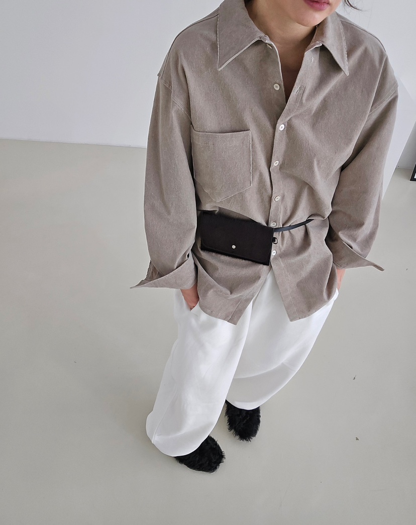 J SHOP東大門㊣代購女士新品休閑時尚真品推薦25秋冬襯衫蕾絲衫J_SHOP襯衫/蕾絲衫