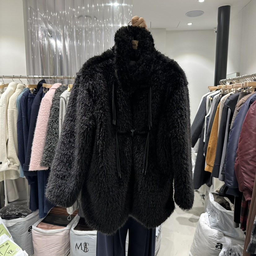 GREEK東大門㊣實拍女士新款真品休閑職業推薦時尚中長款大衣GREEK中長款大衣圖色2