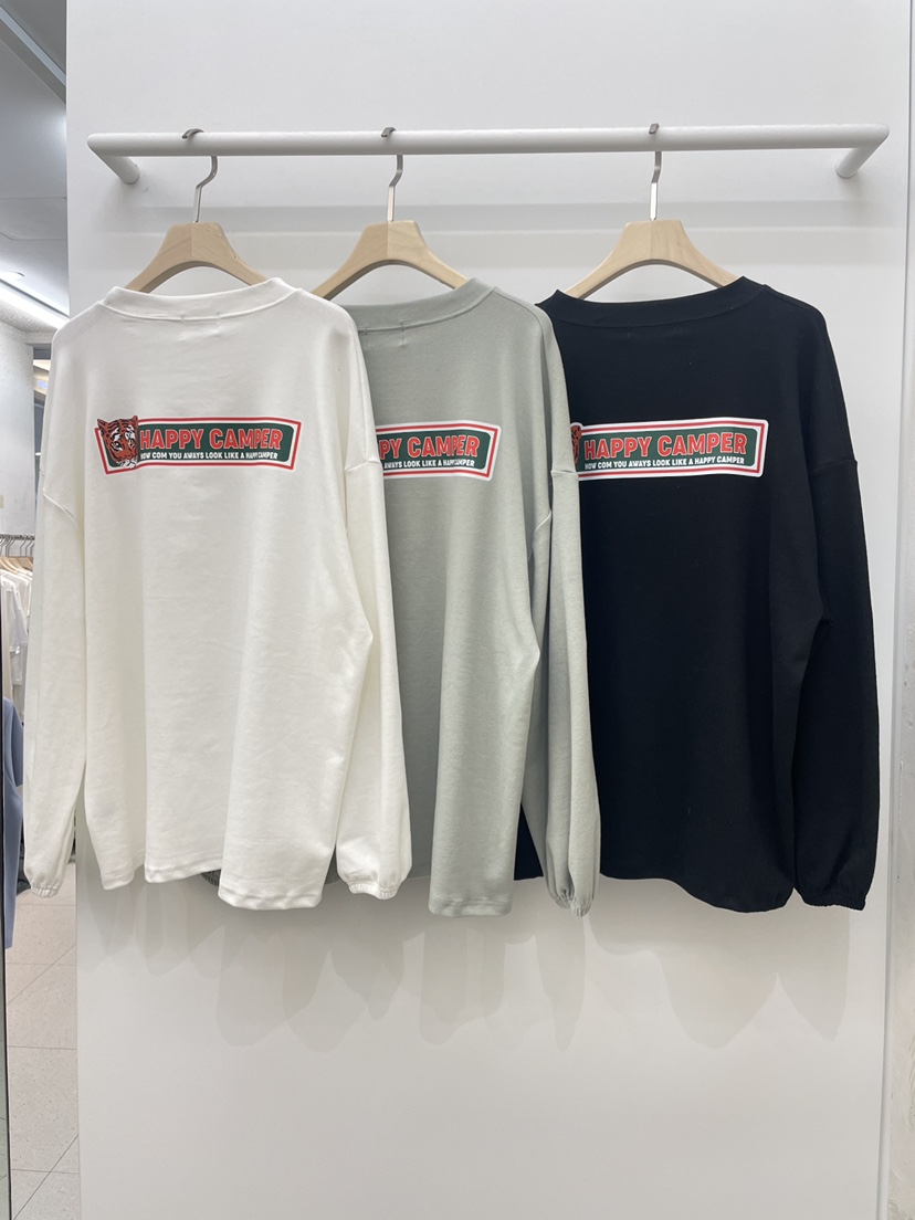 NYLON東大門㊣實拍女裝新品推薦職業25秋冬休閑熱賣長袖T恤NYLON長袖T恤