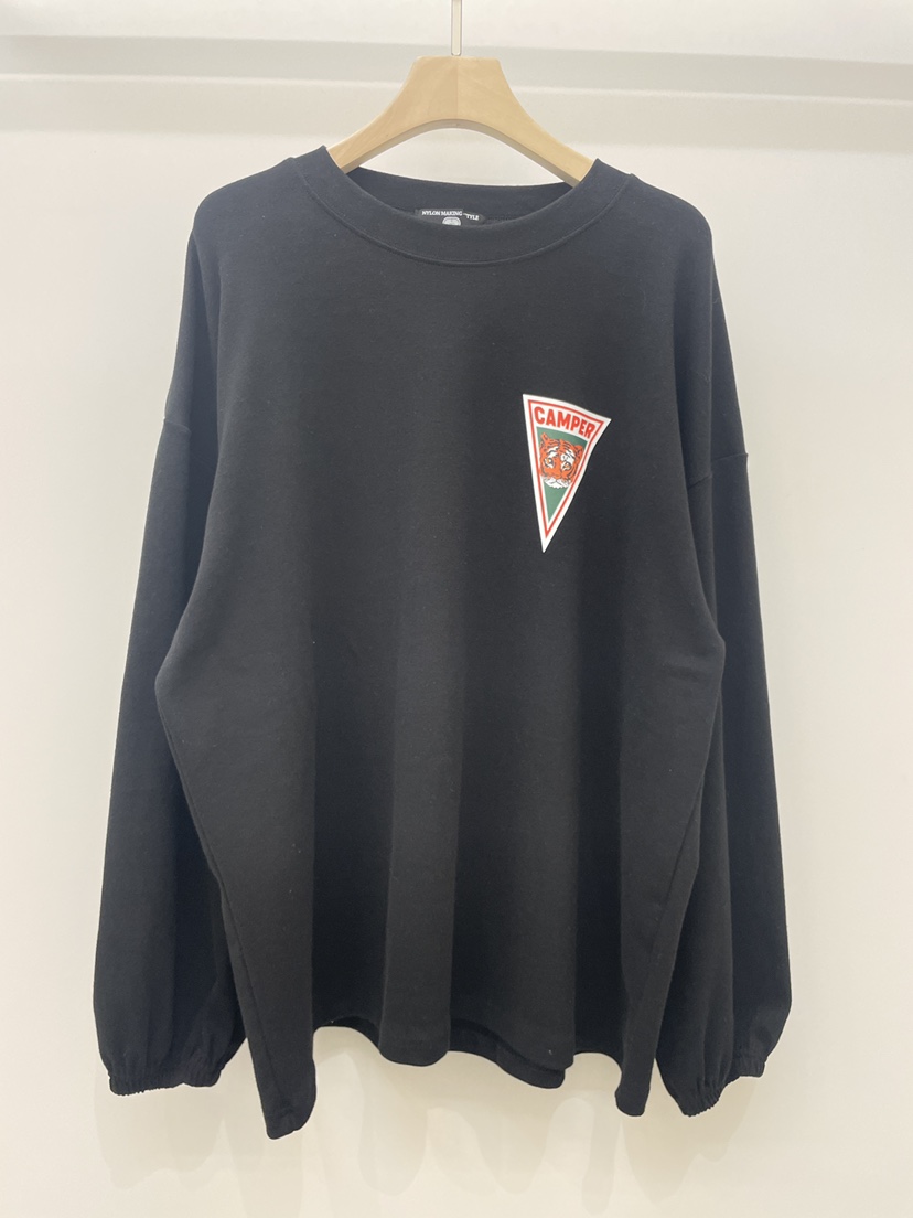 NYLON東大門㊣實拍女裝新品推薦職業25秋冬休閑熱賣長袖T恤NYLON長袖T恤圖色3