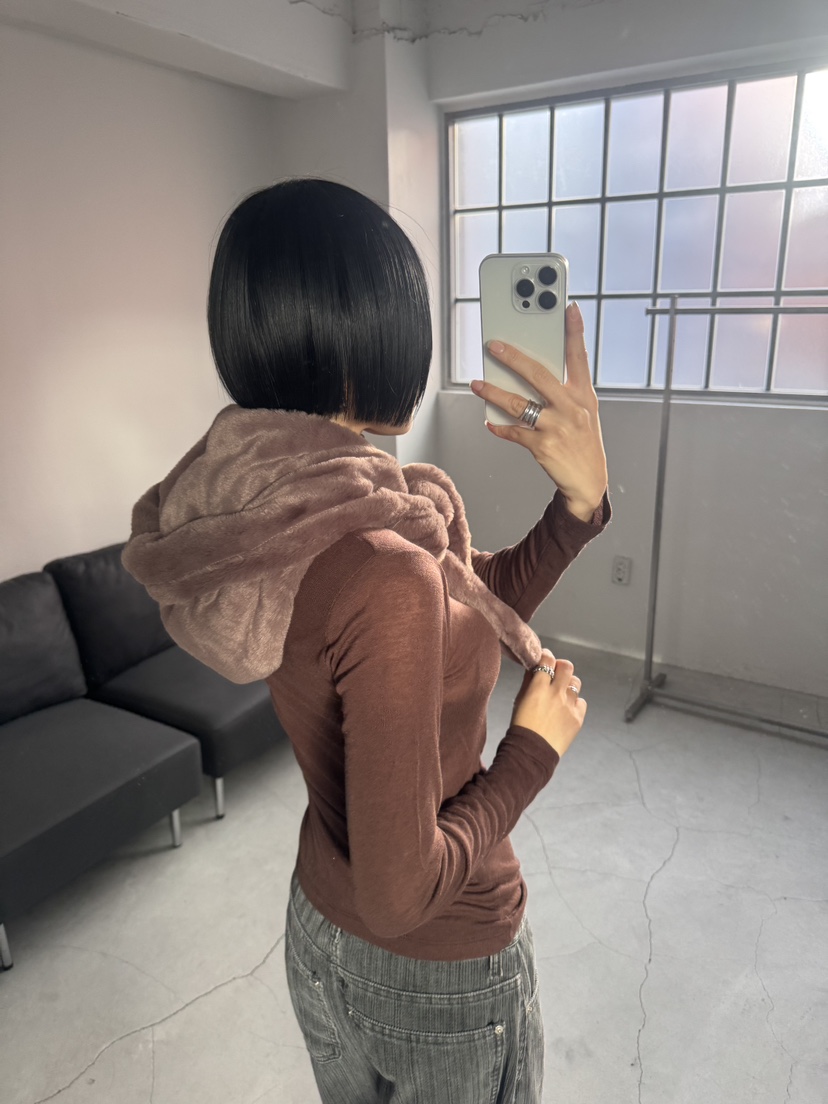 NUEUN韓國代購㊣女士新品真品人氣熱賣休閑職業時尚帽子貂皮NUEUN/SEEOT帽子