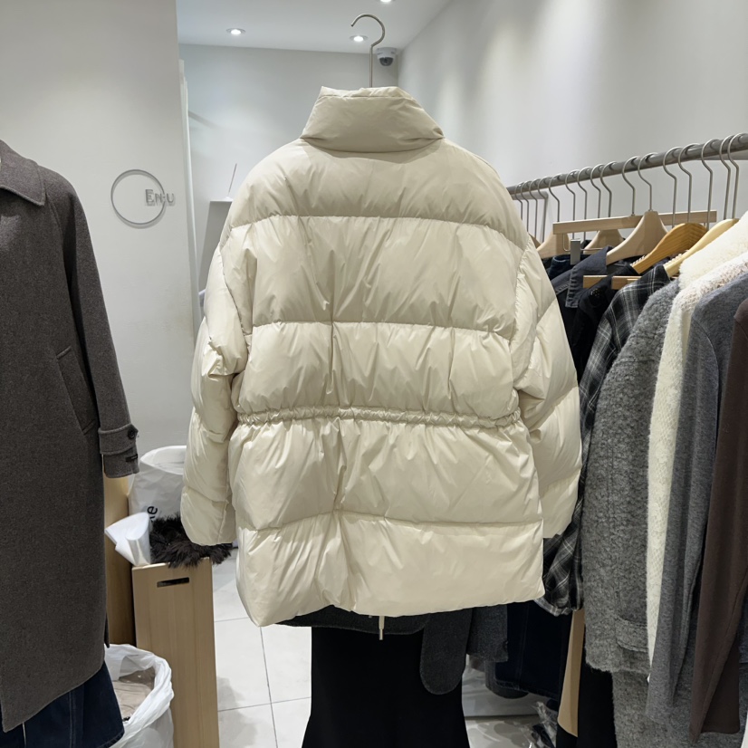 EN.U東大門㊣直郵女裝新品人氣時尚熱賣推薦25秋冬短款羽絨服EN.U短款羽絨服