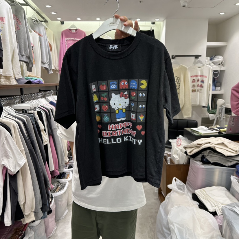 EVE東大門㊣實拍女裝新品25秋冬人氣休閑熱賣真品推薦時尚T恤EVET恤圖色3