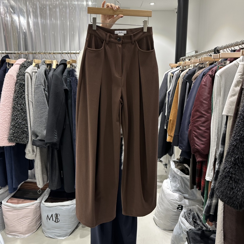 GREEK韓國直郵㊣女裝新款休閑25秋冬推薦人氣職業熱賣休閑褲GREEK休閑褲圖色2