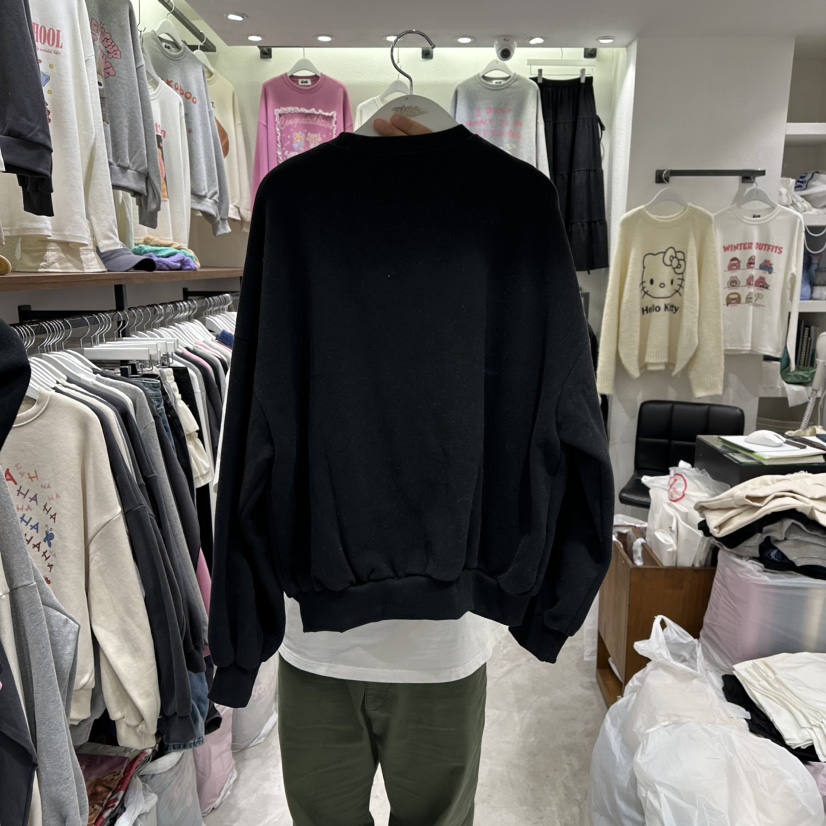 EVE東大門㊣代購女士新款時尚推薦25秋冬休閑人氣真品衛衣加絨EVE衛衣