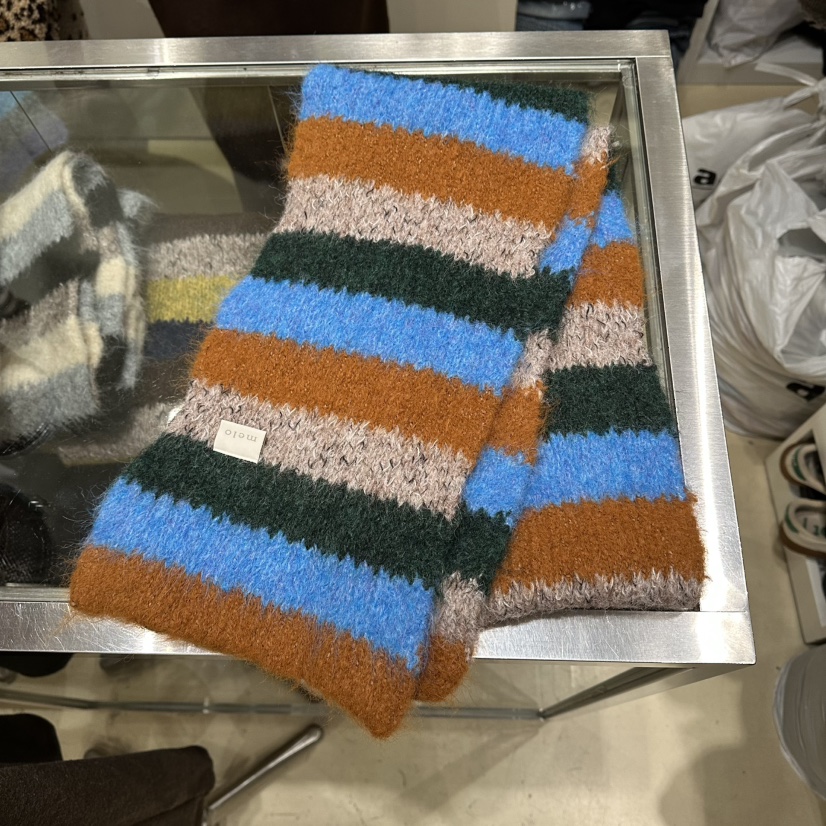 MELO東大門㊣直郵女士新品時尚推薦熱賣25秋冬真品圍巾披肩MELO圍巾/披肩圖色2