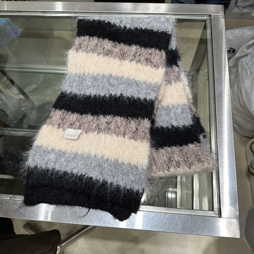 MELO東大門㊣直郵女士新品時尚推薦熱賣25秋冬真品圍巾披肩MELO圍巾/披肩圖色4