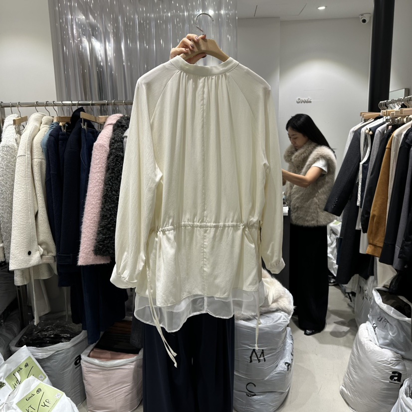 GREEK東大門㊣代購女裝新款時尚休閑真品職業推薦襯衫蕾絲衫GREEK襯衫/蕾絲衫