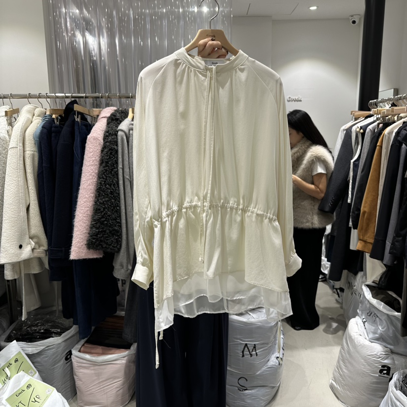 GREEK東大門㊣代購女裝新款時尚休閑真品職業推薦襯衫蕾絲衫GREEK襯衫/蕾絲衫圖色1