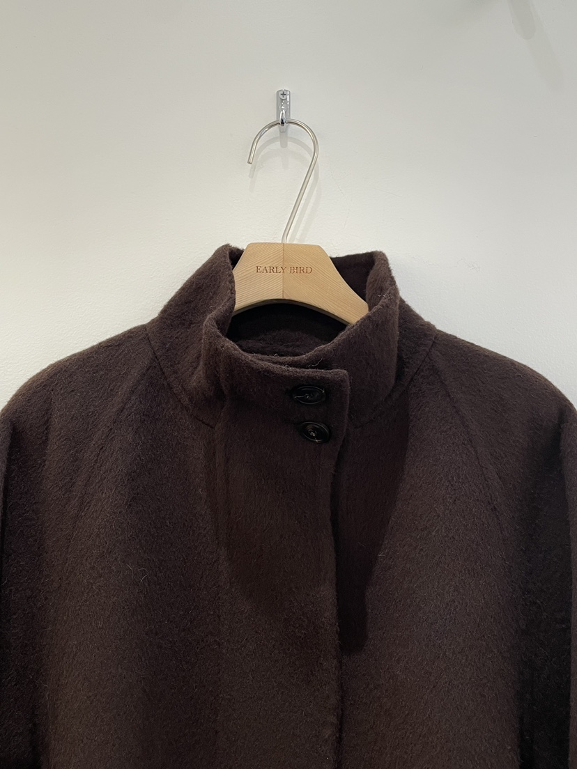 OBSESS韓國代購㊣女士新品休閑人氣25秋冬推薦短款大衣含腰帶OBSESS/EARLY BIRD短款大衣