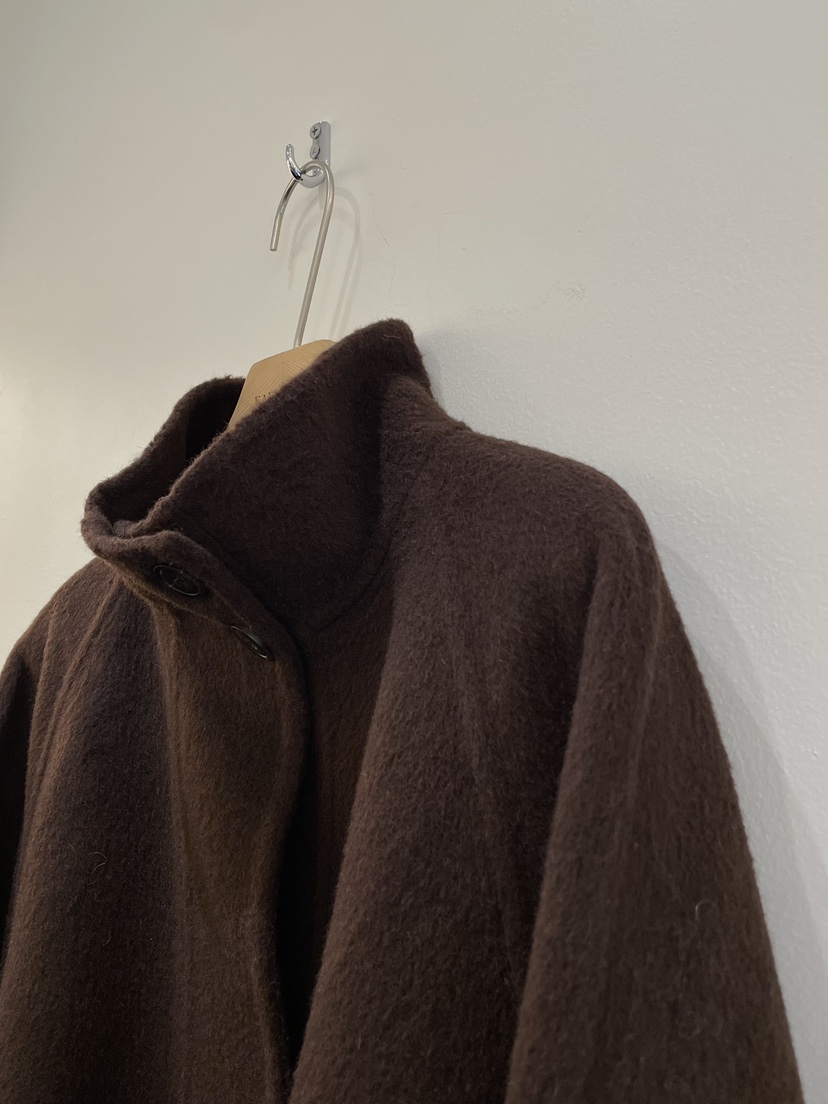 OBSESS韓國代購㊣女士新品休閑人氣25秋冬推薦短款大衣含腰帶OBSESS/EARLY BIRD短款大衣