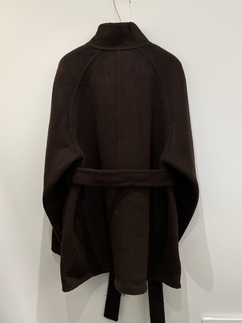 OBSESS韓國代購㊣女士新品休閑人氣25秋冬推薦短款大衣含腰帶OBSESS/EARLY BIRD短款大衣