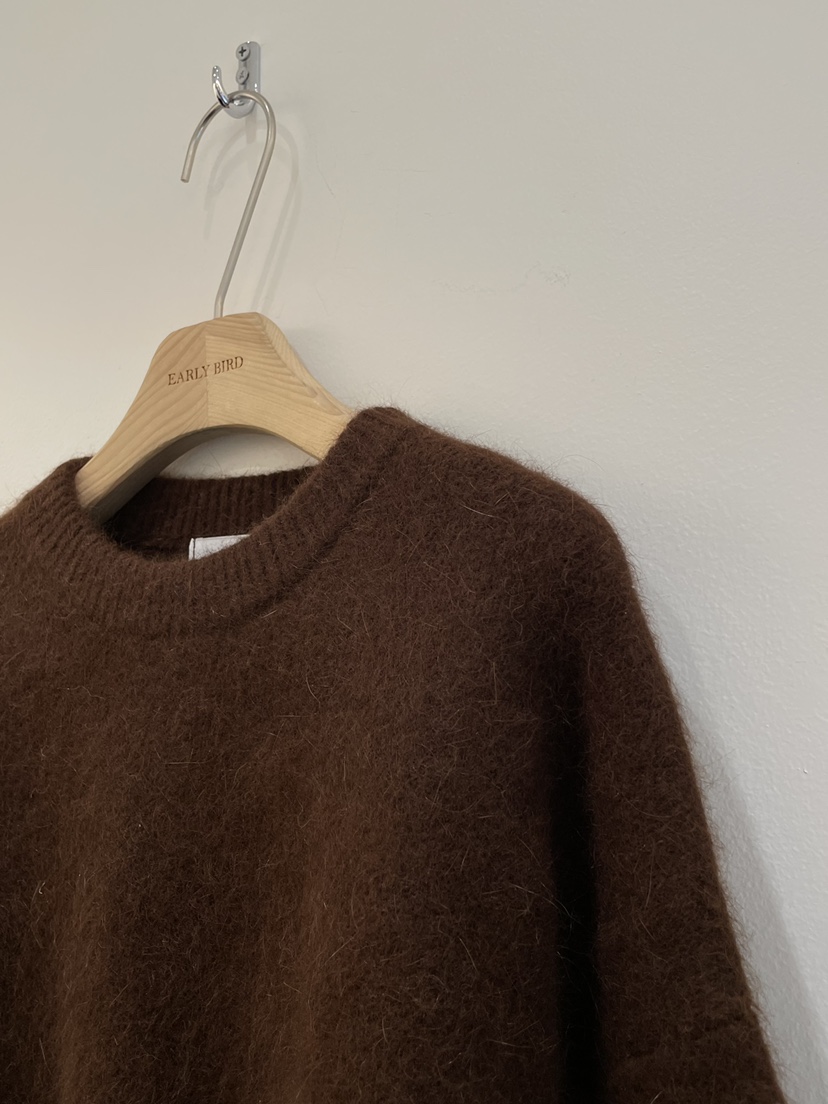 OBSESS東大門㊣直郵女士新品時尚真品推薦休閑針織衫安哥拉OBSESS/EARLY BIRD針織衫