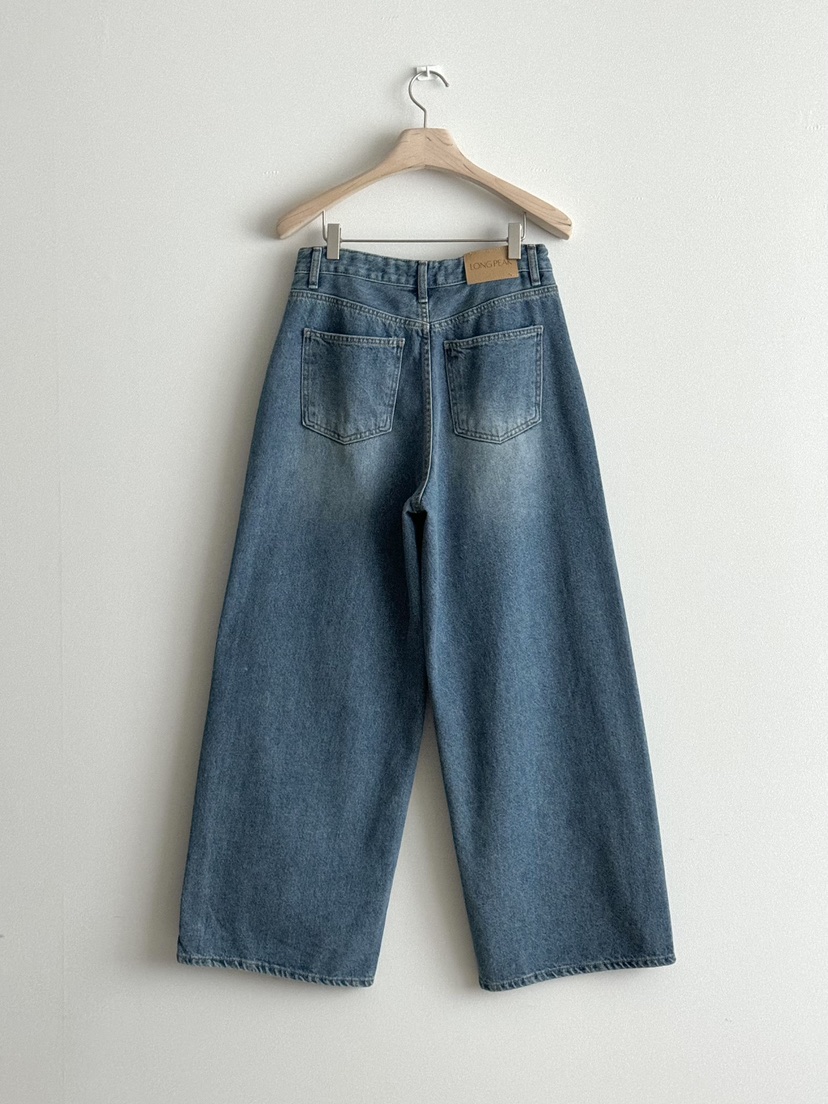 LONG PEAK韓國直郵㊣女裝新品真品人氣推薦熱賣牛仔褲加絨LONG PEAK牛仔褲