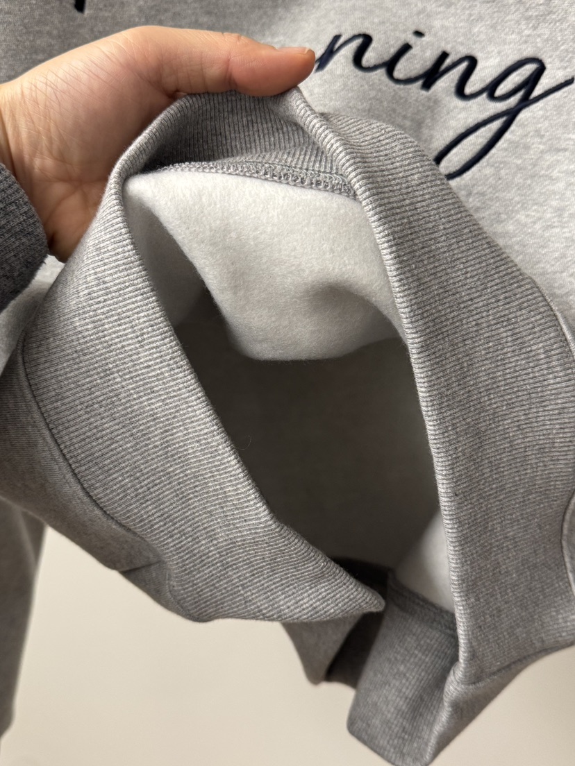 LONG PEAK東大門㊣實拍女裝新品人氣職業推薦25秋冬衛衣加絨LONG PEAK衛衣