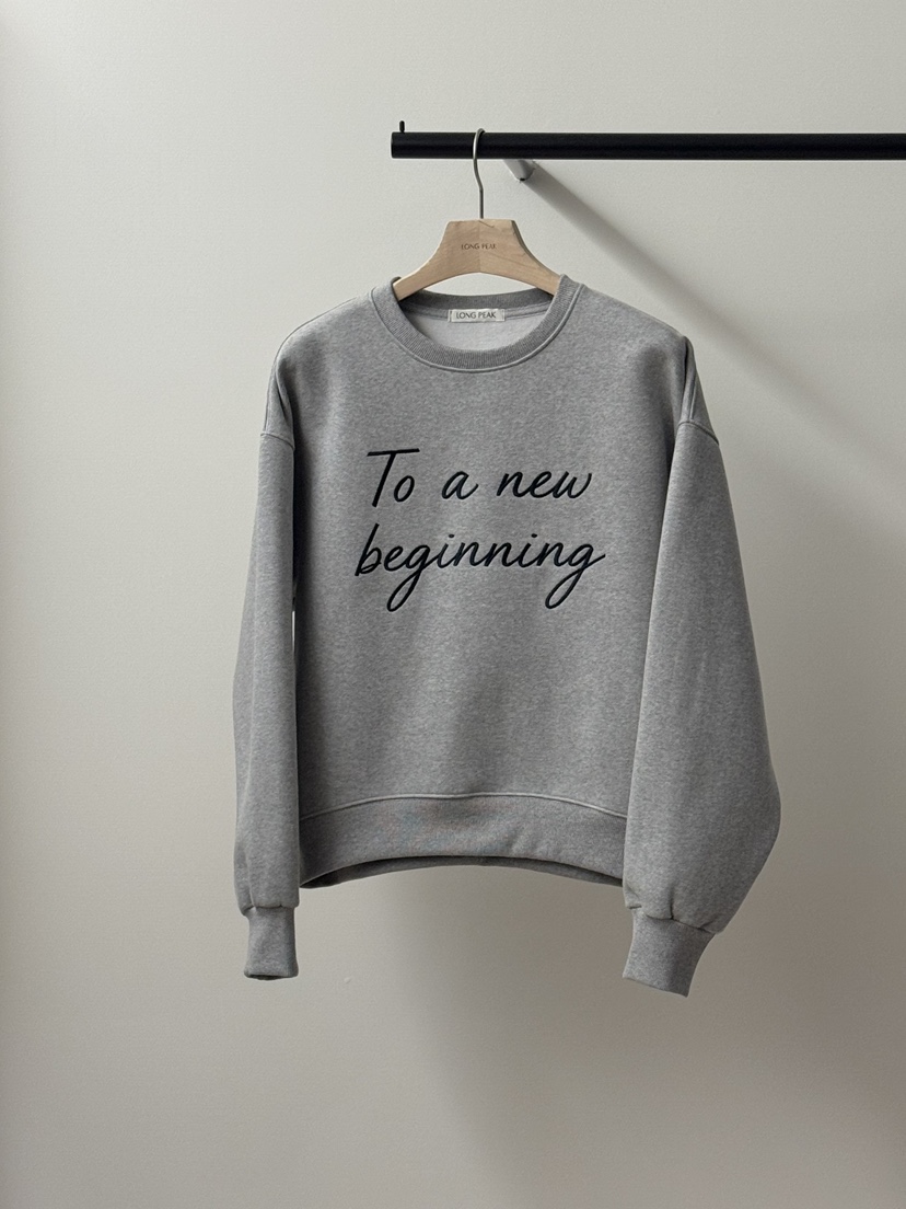 LONG PEAK東大門㊣實拍女裝新品人氣職業推薦25秋冬衛衣加絨LONG PEAK衛衣圖色1