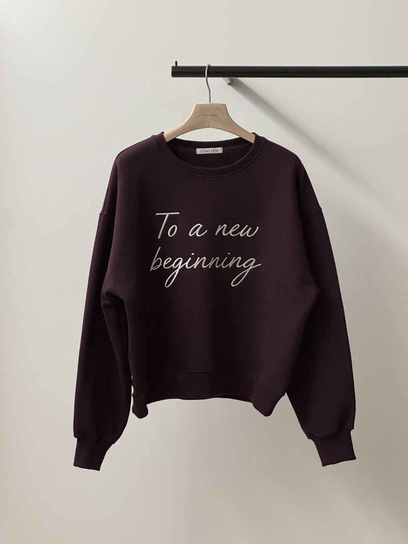 LONG PEAK東大門㊣實拍女裝新品人氣職業推薦25秋冬衛衣加絨LONG PEAK衛衣圖色2