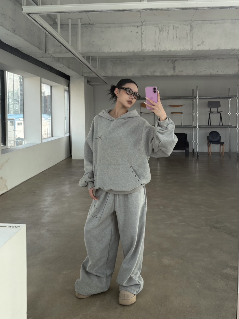 NUEUN東大門㊣代購女士新款25秋冬真品人氣推薦職業休閑褲加絨NUEUN/SEEOT休閑褲