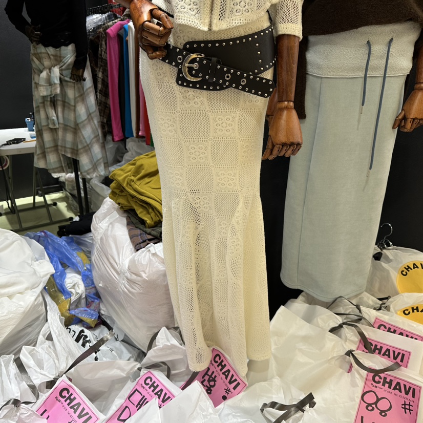 CHAVI韓國代購㊣女士新款真品人氣職業25秋冬休閑熱賣推薦長裙CHAVI長裙