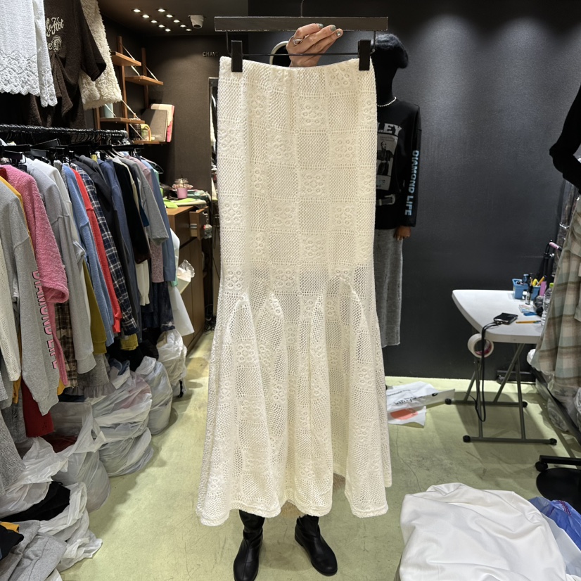 CHAVI韓國代購㊣女士新款真品人氣職業25秋冬休閑熱賣推薦長裙CHAVI長裙圖色2