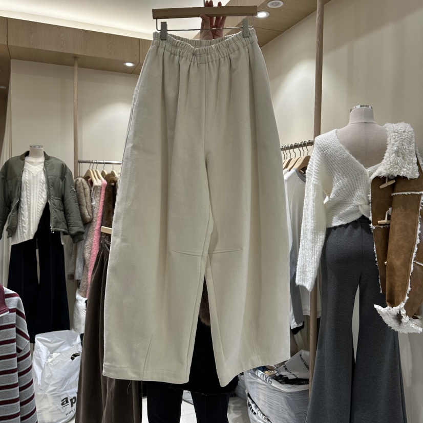 VINTAGE VIBE東大門㊣實拍女裝新款人氣休閑推薦休閑褲拉絨VINTAGE VIBE休閑褲圖色2