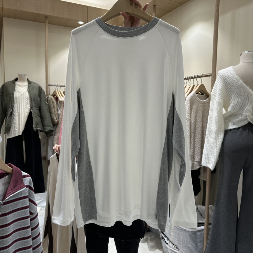 VINTAGE VIBE東大門㊣實拍女裝新品推薦時尚真品人氣長袖T恤VINTAGE VIBE長袖T恤圖色2