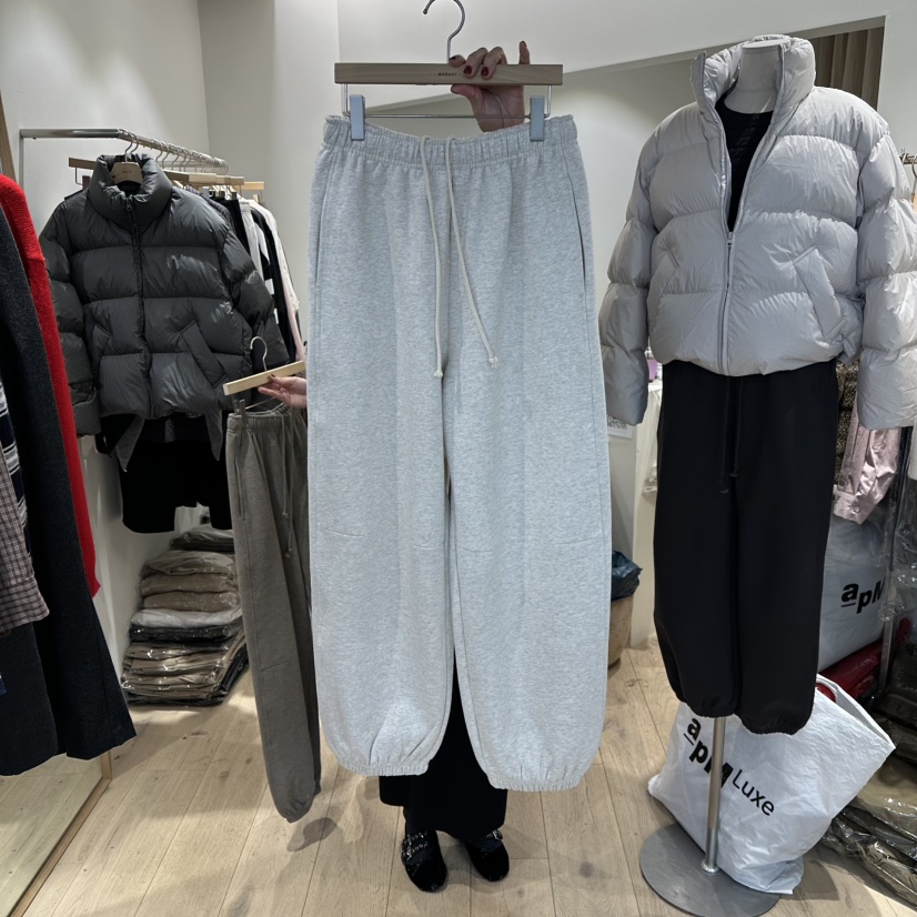 MARANT韓國代購㊣女士新款時尚職業25秋冬熱賣推薦休閑褲加絨MARANT休閑褲圖色1